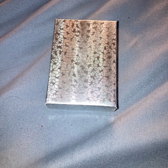 Other - Silver Metallic Patterned Gift Box For Jewelry you get 5